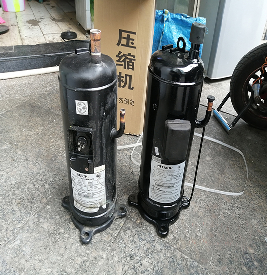 弋阳中央空调压缩机的更换维修